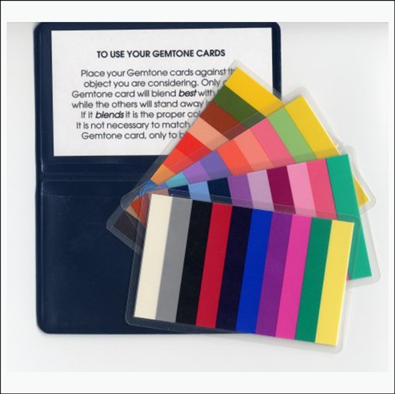 Gemtone Color Card Set